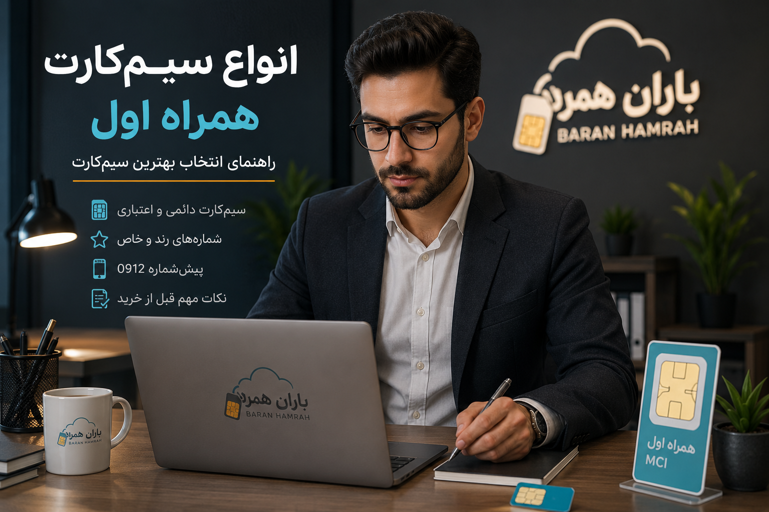 انواع سیم‌کارت همراه اول
